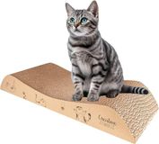 Creative Pets Krabplank voor katten 57 x 21 x 8 cm | Katten krabplank karton | Krabmeubel voor katten | Comfortabel en stevig Kattenkrabplank