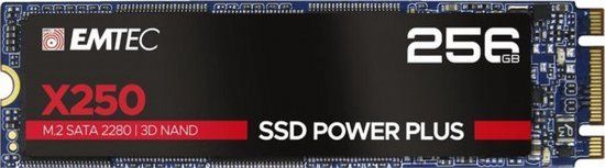 Emtec X250 256 GB M.2 SATA III 3D NAND SSD