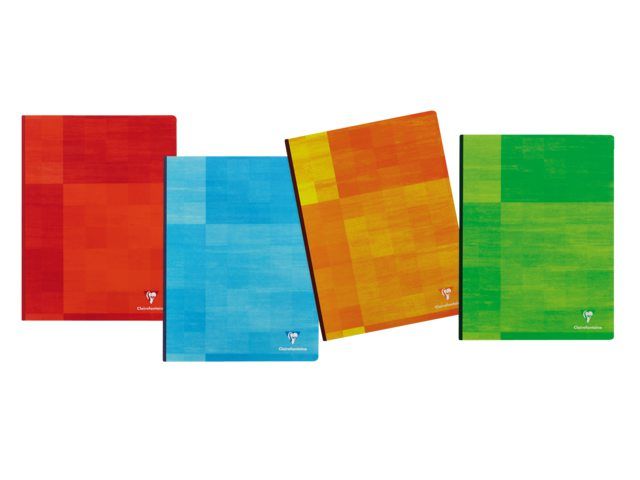 Clairefontaine Notitieboek Exacompta Matris 90x140mm gelinieerd assorti - 3329681959603