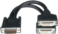 Cables To Go C2G LFH-59 M / 2 DVI-I F Cable 0.2m 0,2 m DMS Zwart