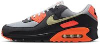 Nike Air Max 90 Light Smoke Grey Hyper Crimson Limelight - Maat 47.5