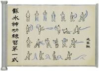 FaNaTtik Avatar: The Last Airbender Replica Waterbending Scroll