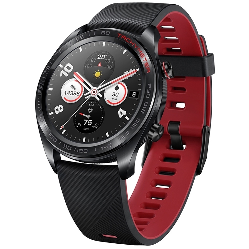 Honor Watch Magic zwart, rood