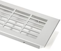 SO-TECH® Ventilatierooster Perforatie hoekig L: 500 mm Aluminium (EV1)