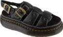 Dr. Martens Wrenlie Sandales à plateforme ouverte, Femme, Noir, Taille 41