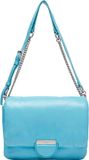 LIEBESKIND BERLIN Leren Schoudertas Helene Crossbody Blaster Neonblauw
