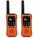 Alecto FR300OE - Walkie Talkie Set - 446 MHz - Black/Orange