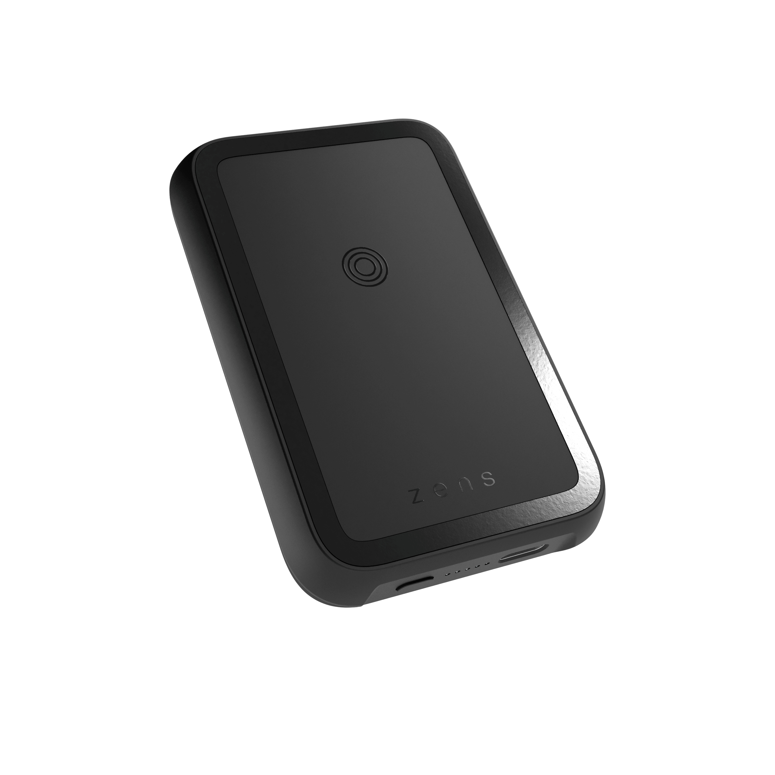 Zens Magnetische powerbank met standaard 4000 mAh zwart