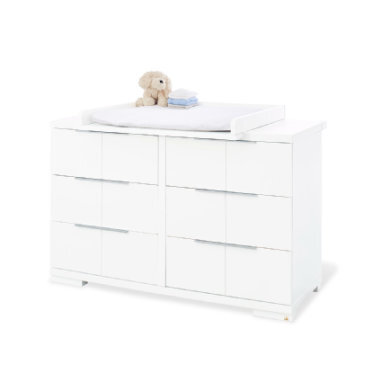 Pinolino Verschooncommode Polar extra breed - Wit