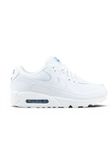 Nike Air Max 90 Wit Blauw Heren Leer Rubber Veters
