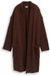 Tom Tailor - Plus Size - Oversized vest met wol - Maat 46 - dark pecan brown melange