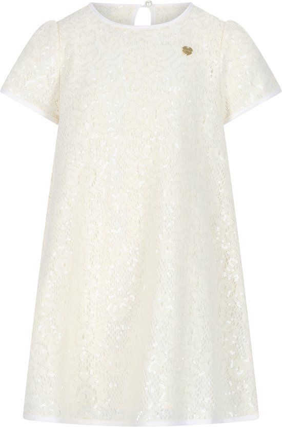 Le Chic jurk SUNBEE C601-5860 - Off White - Maat 122/128