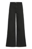 ICHI IHTWIGGY WIDE Dames Relaxed Fit Jeans Black Denim