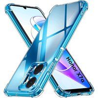 Phonillico® Hoesje voor Honor X7A - Schokbestendig Beschermend Zacht TPU Transparant