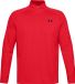 Under Armour UA Tech Shirt mit ½-Zip, langärmlig Red-XS