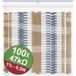 Quadrios 22P099 22P099 Assortiment de résistances à couche métallique 47 kΩ à fil axial 0,5 W 1 % 1 jeu(x)