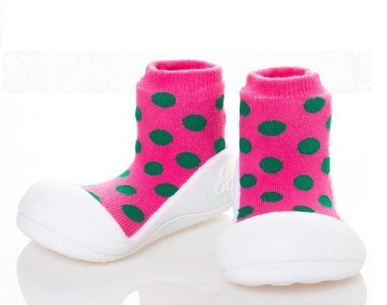 Attipas Polka Dot roze peuterschoenen maat 19