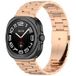 By Qubix Qubix - Compatible Samsung bandje - Stalen schakelband - Rosé goud - Geschikt voor Samsung Galaxy Watch Ultra / Ultra 2 - 47mm