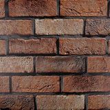 Venilia Plakfolie, baksteenwand, rood, 90 cm x 2,6 m, dikte 160 μ, zelfklevende meubelfolie, decoratiefolie, behang, keukenfolie, pvc zonder ftalaten, made in EU