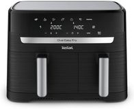 Tefal Olievrije friteuse Dual Easy Fry EY901810 8,3 l Zwart Refurbished