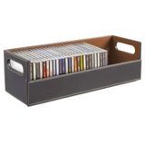 Richards Homewares CD-dienblad, stapelbaar, chocoladebruin