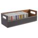 Richards Homewares CD-dienblad, stapelbaar, chocoladebruin