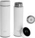 Adler thermosfles met temperatuurregeling - wit