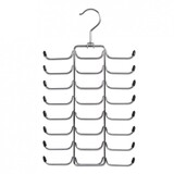 Zeller Present 17147 - Kleerhangers - Chroom - 12 stuks