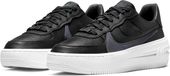 Nike Lage Sneakers Vrouwen Zwart - Wit Leer Maat 41