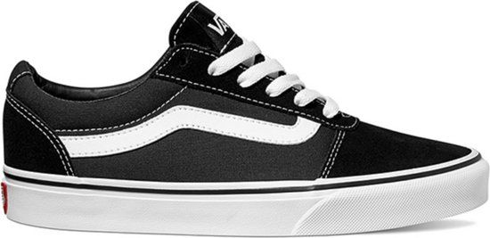 Vans WM Ward (SUEDE/CANVAS)BLACK/WHITE - Maat 36