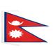 AZ FLAG Vlag Nepal 45x30 cm