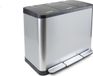 Emuca Évier à 3 compartiments de 9 litres, acier inoxydable