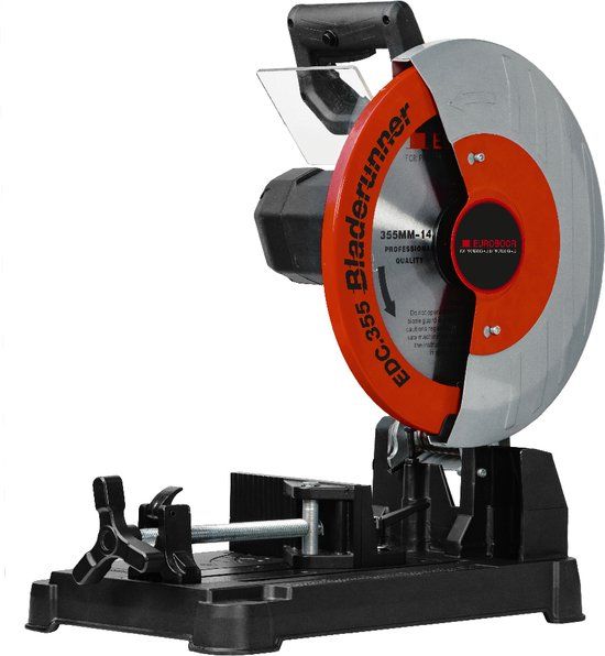 EUROBOOR EDC.355 | Afkortzaagmachine voor metaal | 355 mm | 2480 W | Incl. zaagblad 355x80x2.4mm