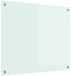 vidaXL Keukenachterwand melk 70 x 60 cm gehard glas