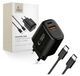 Tech-Protect NCA45W-GAN chargeur réseau avec 2 ports, PD 45W / QC3.0 + câble Type-C, noir