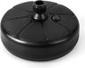 COAST™ Pied de parasol d'extérieur - Pour mâts de parasol Φ38mm - HDPE - 37 x 19 cm - Noir