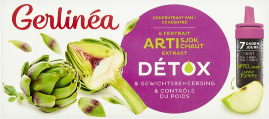Gerlinéa Detox Shot Artisjok Appelsmaak