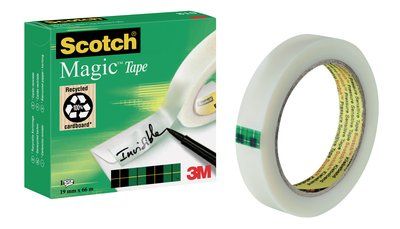 Scotch Magic Tape 810 - 19mm x 66m - Fiber/Papier