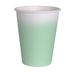 Ciao - Kartonnen bekers FSC composteerbaar (250 ml), 8 stuks, mintgroen, 34808