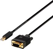 AISENS A125-0362 Mini DisplayPort naar VGA kabel Zwart 2 m