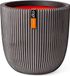 Capi Europe - Bloempot bol Groove NL - 54x52 - Antraciet