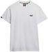Superdry Essential Contrast Geborduurde T-shirt Heren Wit XXXL