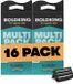 Boldking Scheermesjes Regular- 13+3 Gratis Scheermesjes voordeelverpakking Man & Vrouw - Scheerset Normale Huid - 16 Razor Blades Mannen