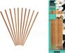 KitchenCraft Eetstokjes - Bamboe - Set van 10 - Bruin