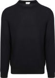 Profuomo Pullover Structure Navy - Maat L - Heren - Pullovers