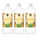 Kieselgreen Lampenolie 3 x 1 liter met citronella voor tuinlampen en fakkels voor aangename zomeravonden buiten