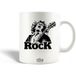 AC/DC Mok céramique Maniacase, Rock Poster Noir Blanc