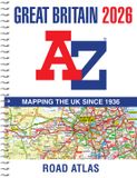 Great HarperCollins Great Britain A-Z Road Atlas 2026 (A4 Spiral)