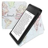 kwmobile hoes compatibel met Kobo Libra 2 - Hoesje voor ereader in zwart/meerkleurig
