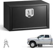 Vevor Truck Onderbouw Opbergbox 609 X 305 X 356 mm Koudgewalst Staal Waterdichte Gereedschapskist met T-Handgreep en Slot